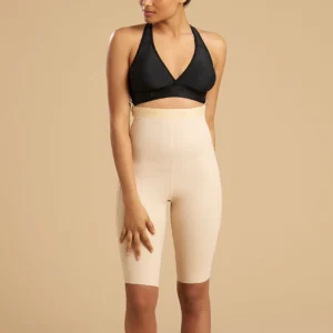 Pantaloni de sub bust pana deasupra genunchiului